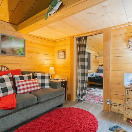 1 Bd. Deluxe Log Dry Cabin| Views Northern Lights! Fairbanks Exterior photo