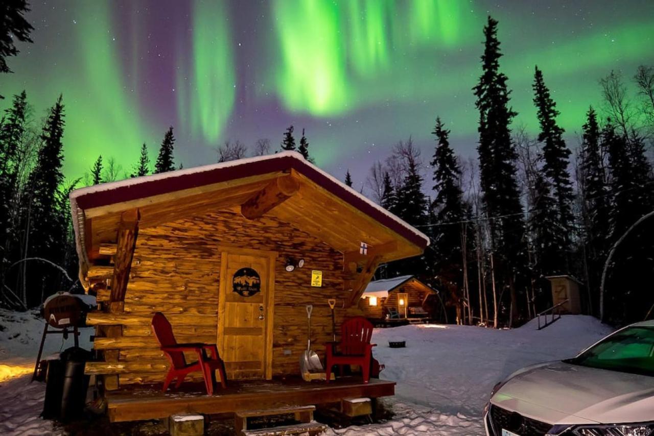 1 Bd. Deluxe Log Dry Cabin| Views Northern Lights! Fairbanks