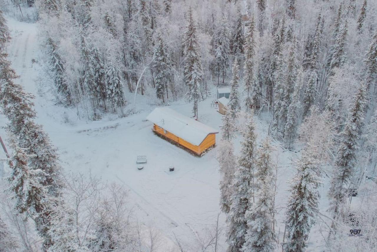 Сasa de vacaciones 1 Bd. Deluxe Log Dry Cabin| Views Northern Lights!
