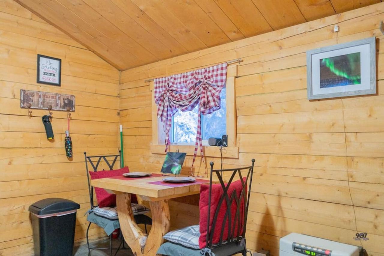 1 Bd. Deluxe Log Dry Cabin| Views Northern Lights!