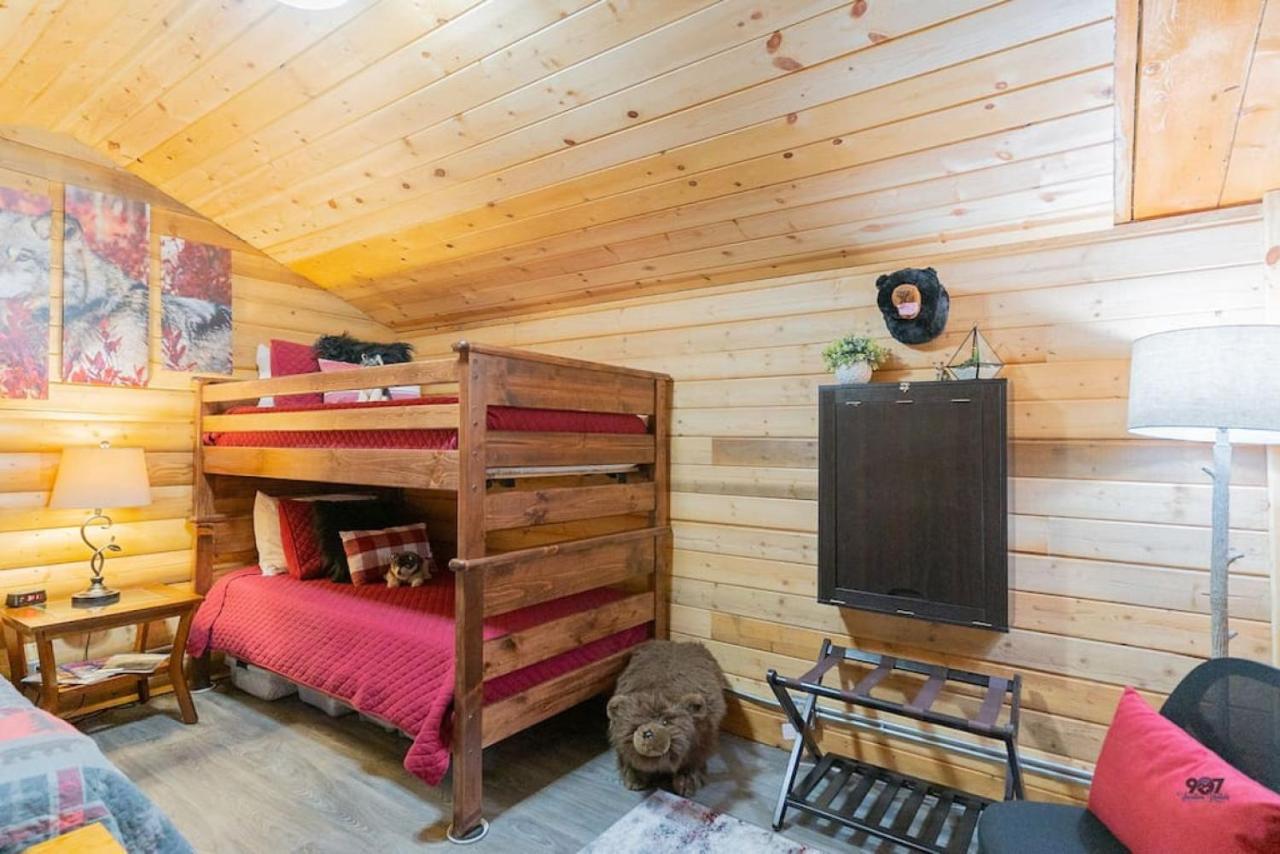 Сasa de vacaciones 1 Bd. Deluxe Log Dry Cabin| Views Northern Lights! *