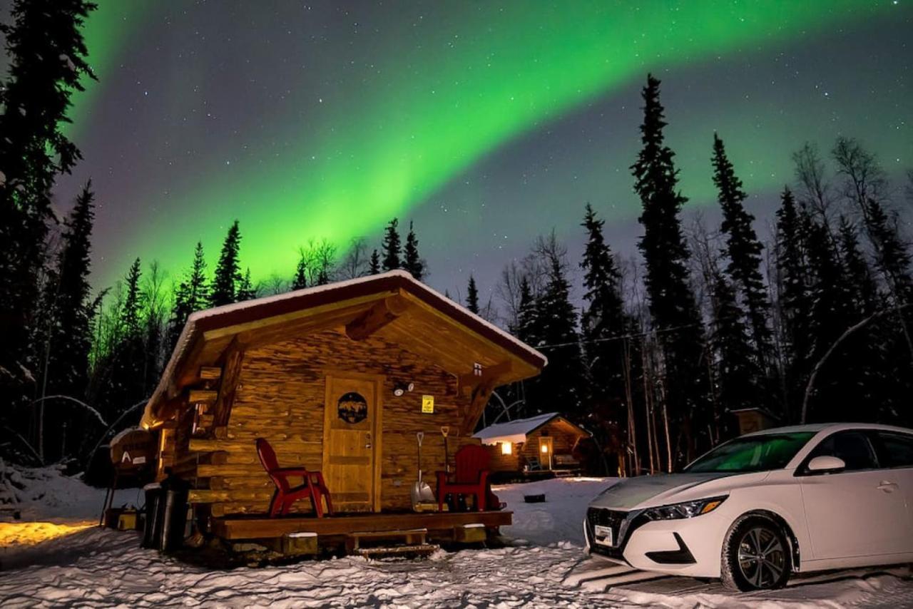 Hébergement de vacances 1 Bd. Deluxe Log Dry Cabin| Views Northern Lights! Fairbanks