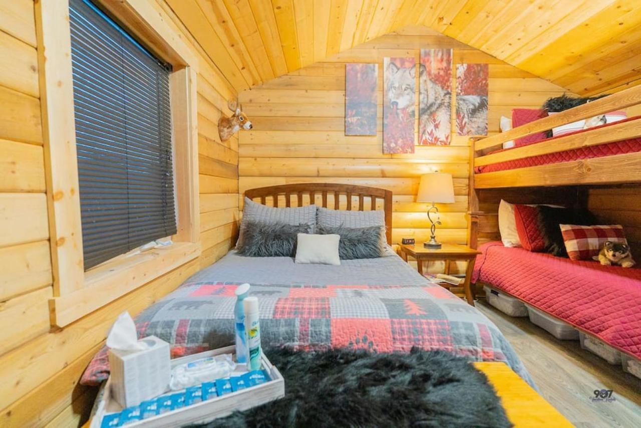 Сasa de vacaciones 1 Bd. Deluxe Log Dry Cabin| Views Northern Lights! Fairbanks