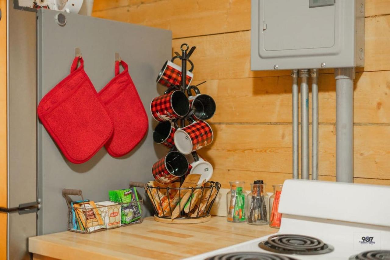 Hébergement de vacances 1 Bd. Deluxe Log Dry Cabin| Views Northern Lights!